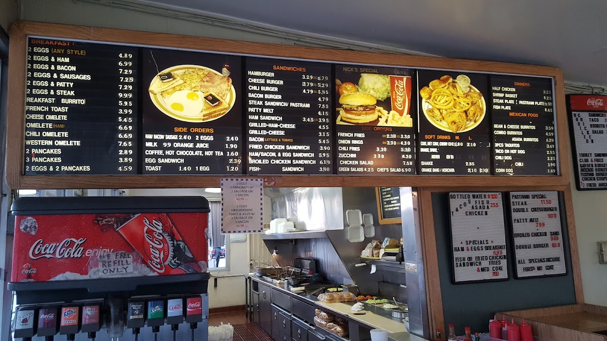 Nick's Burgers Menu - Image 5